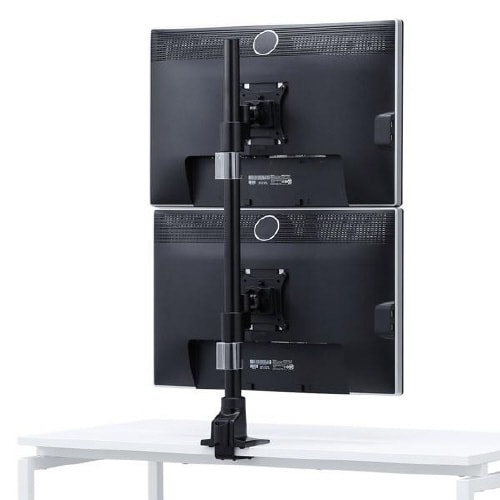 水平多関節液晶モニタアーム(上下2面)