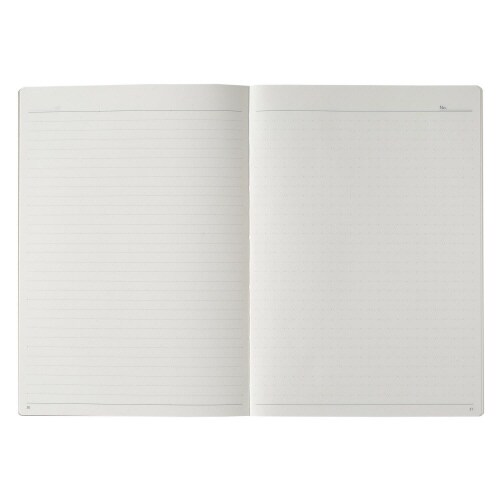 ノートA5ドット方眼グレージュ 1セット(3冊入)