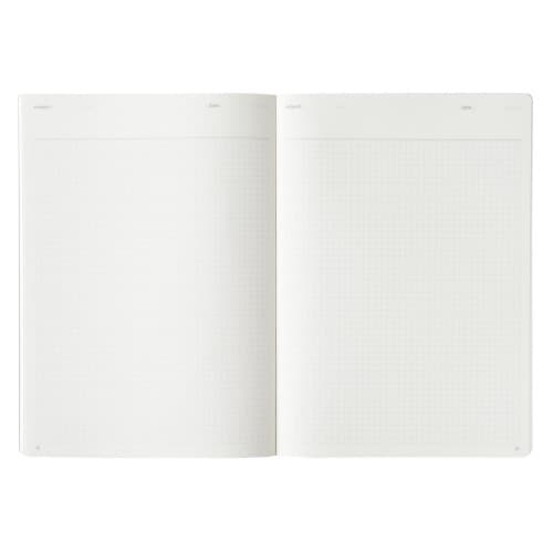 ノートA5ログタイプ方眼灰1セット(3冊入)