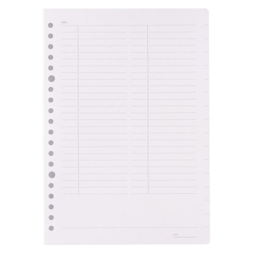 ノート A5 プランニングログ 1セット(3冊入)