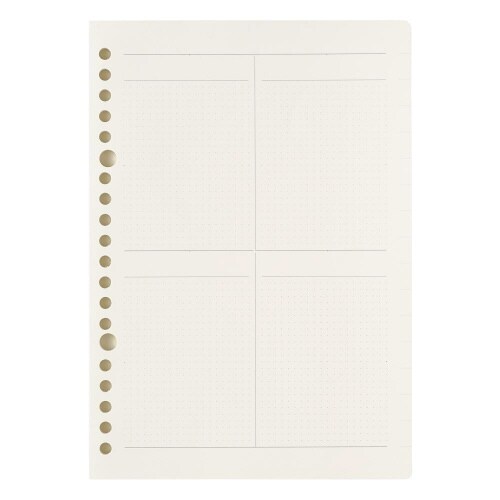 手帳A5日付フリー週間ブロック1セット(3冊入)