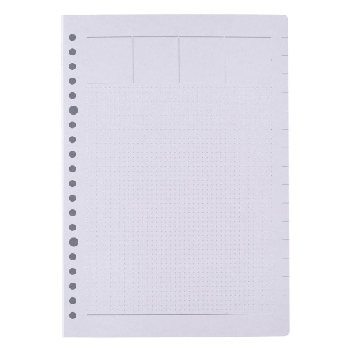 手帳A5週間 日付フリー週間ログ1セット(3冊入)