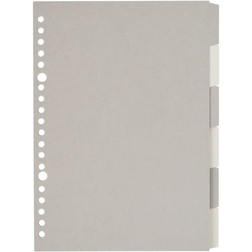 インデックスシートA5 灰白 1セット(3冊入)