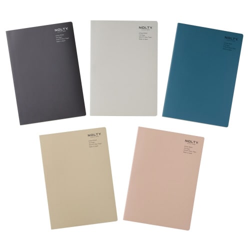 ノートA5横罫 ベージュ 1セット(3冊入)