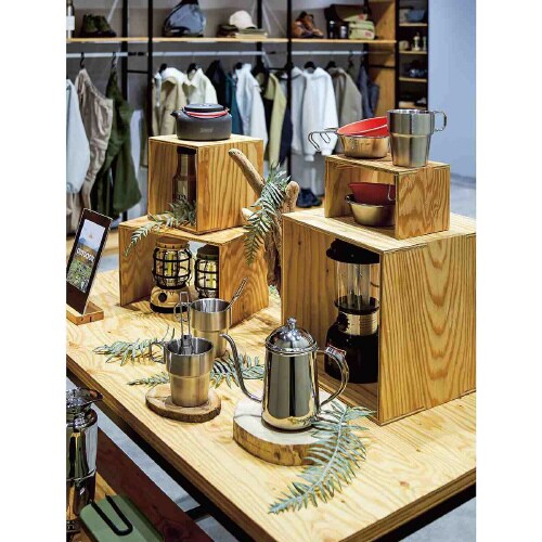 木製ディスプレイボックス ラーチ合板 30cm角