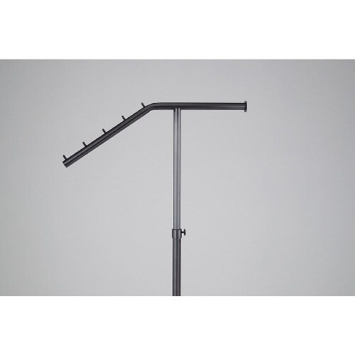 スチールブラック ラウンドベース 傾斜ハンガー