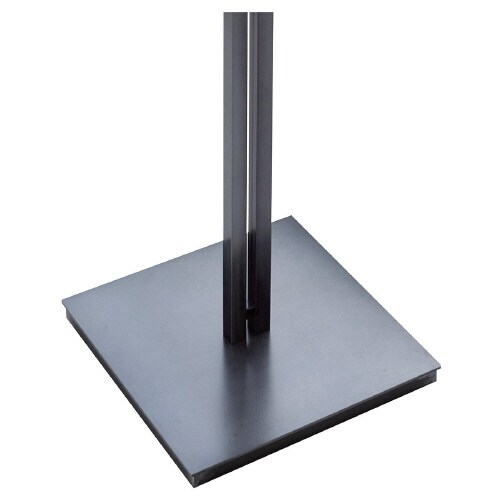 スチールブラック スクエアベース 傾斜ハンガー