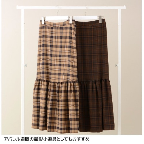 オーバーハングハンガーラックW90 角パイプ 黒