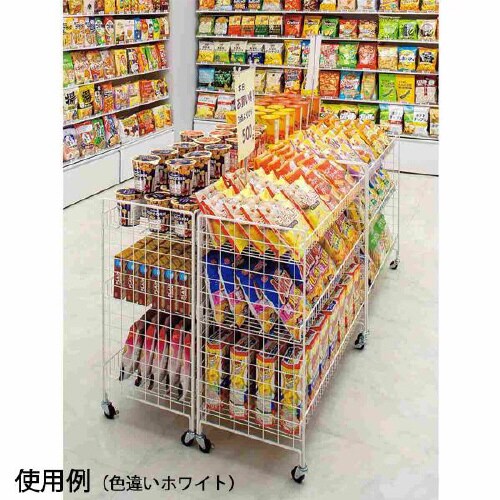 中央用ネットラックW90cm ブラック