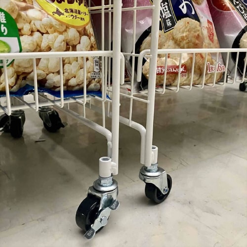 中央用ネットラックW90cm ホワイト