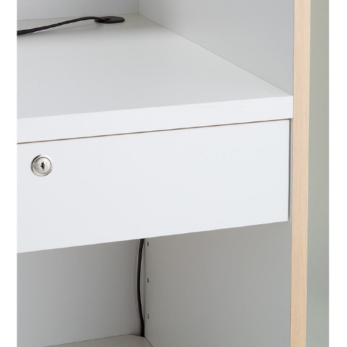 木製カウンター エクリュ