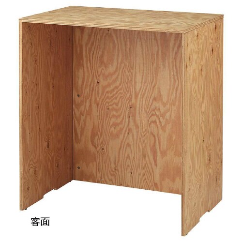 ラーチ合板カウンターW90cm 本体