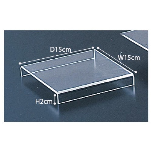 アクリルステージ 透明 小 2個入×2