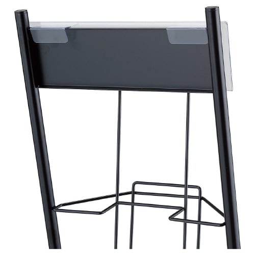 スマートカタログスタンドA4 7段 1列7段 白