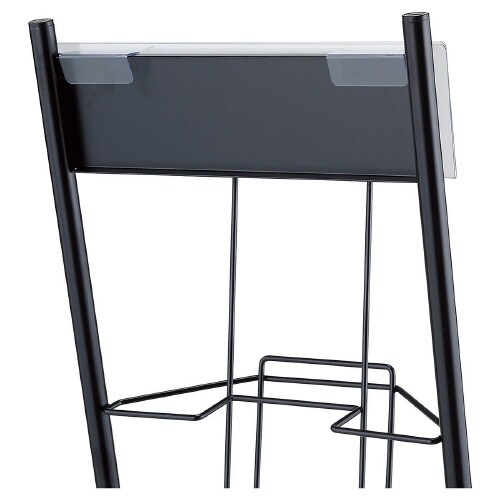 スマートカタログスタンドA4 7段1列7段シルバー