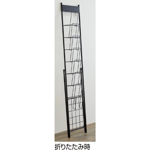 スマートカタログスタンドA4 7段 2列7段 白