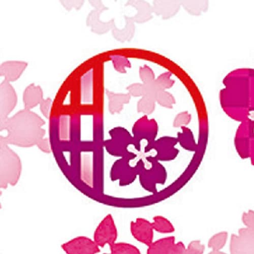 レトロ桜プリーツハンガー