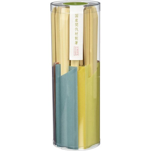 純日本風 透明ケース入り割箸 25膳入 2セット