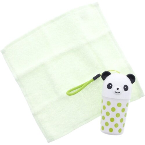 おしぼりセット 水玉パンダ 2セット