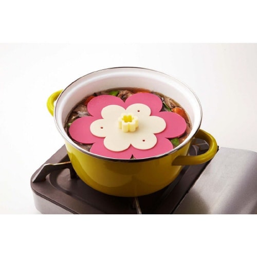 シリコン落し蓋 フラワー 2セット