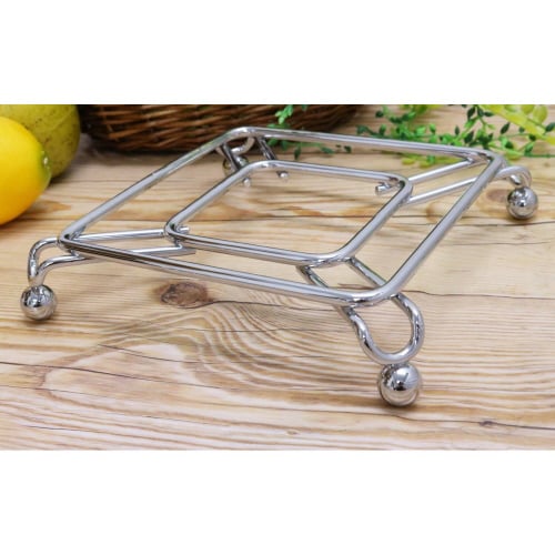 鍋敷 スチール キャレ 6セット