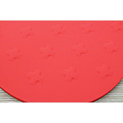 シリコン鍋敷き イタリアンレッド 3セット