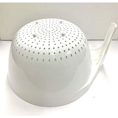 ハンドル付コランダー ホワイト 6セット