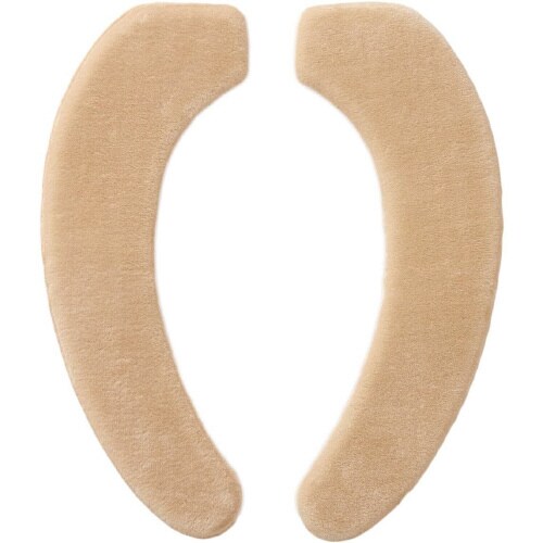 ペタポンふっくら便座シートボアタイプベージュ×2