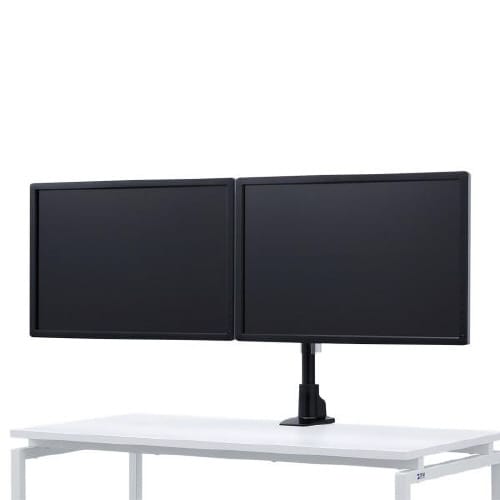 水平多関節液晶モニタアーム(左右2面)