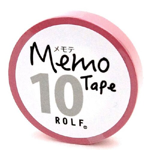 gnotesロール付箋 メモテ10mmピンク×20