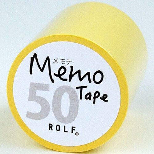 gnotesロール付箋メモテ50mmイエロー×10