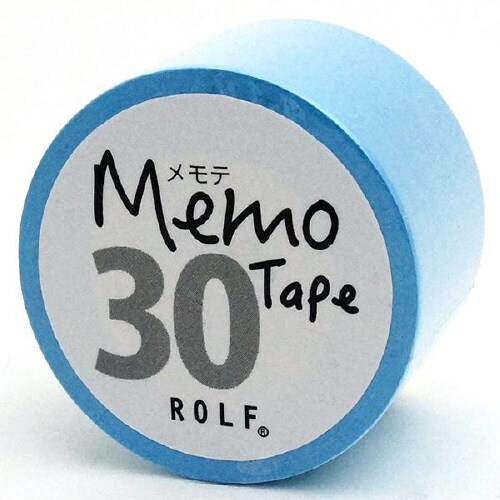 gnotesロール付箋 メモテ30mmブルー×10