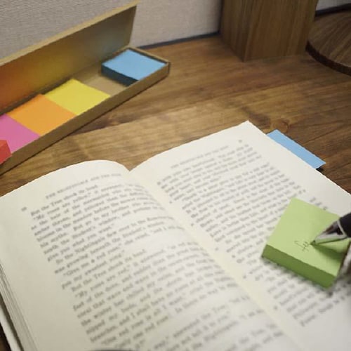 gnotesふせんメモ帳50×40mm6色入×10