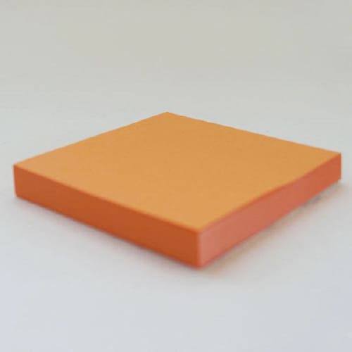 パワーズ 75x75mm オレンジ×10