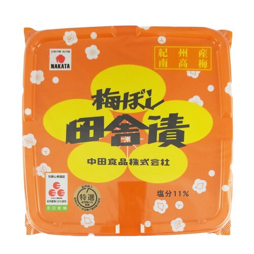 中田食品 紀州梅ぼし田舎漬 600g×4個