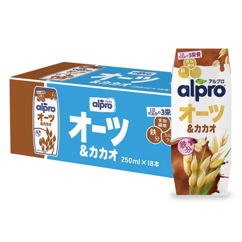 ダノン アルプロオーツミルク オーツ&カカオ18個