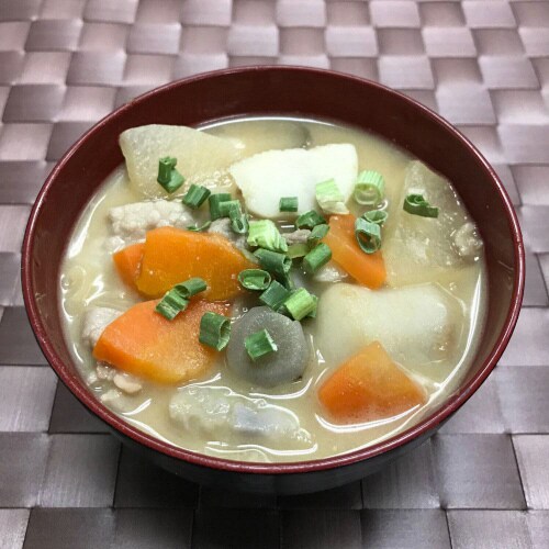 【冷凍】ライフフーズ とん汁用野菜MIX1kg5個