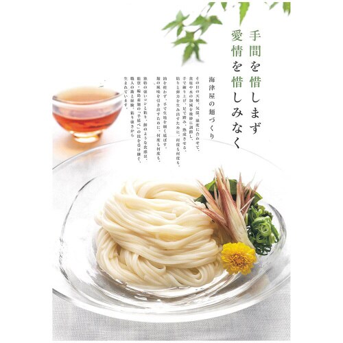 海津屋 氷見うどん 細麺  8本入 1600g