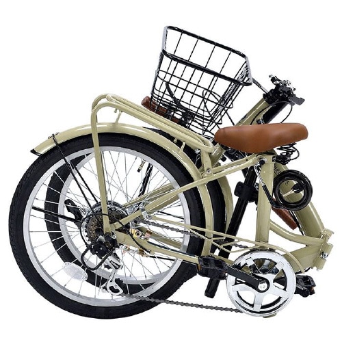 折畳自転車20・6段オールインワン カフェ