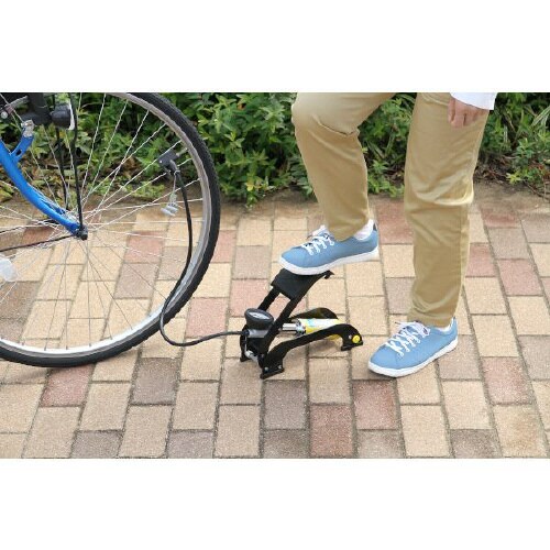 高圧タンク付きフットポンプ 空気入れ 1925