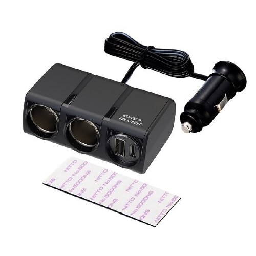 USBツインソケット 2連ソケット・USB−A&C