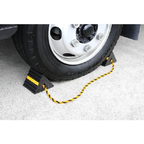 タイヤストッパー 紐付き 2個入り 2252
