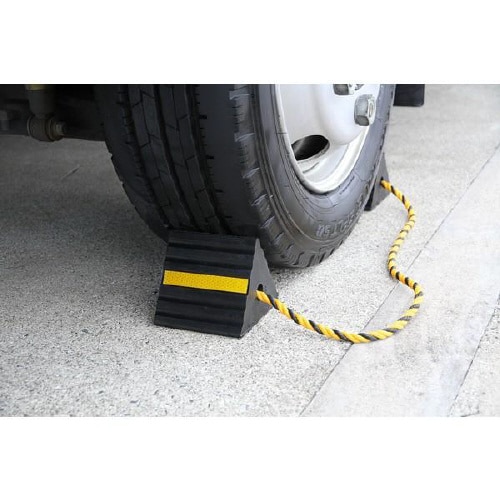タイヤストッパー 紐付き 2個入り 2252