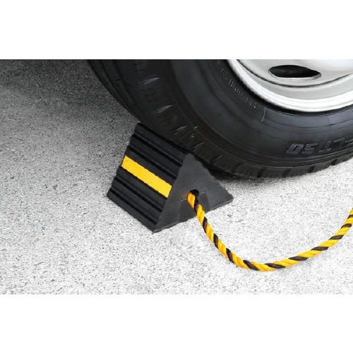 タイヤストッパー 紐付き 2個入り 2252