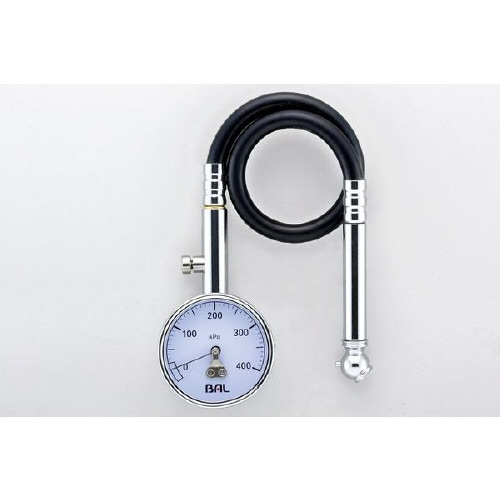 タイヤエアゲージ ホース付き 1224