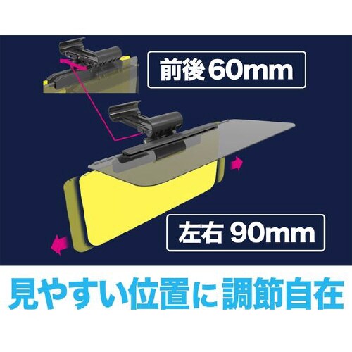 Wサンバイザー EE−65