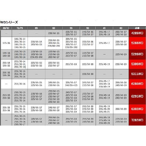 ラバー製高性能スノーネット 6302WD