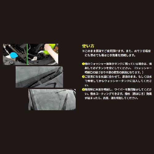 ガラス撥水コーティング剤 20913