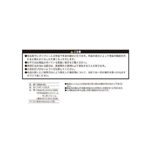 シートクッション 5668−43BK