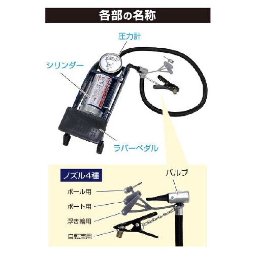 車用空気入れ P−10
